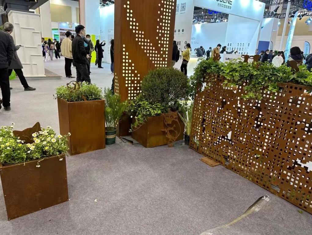 晋城耐候钢花箱